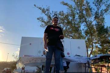 Animado concurso de repostería en el Caserío de Gando (Foto TA)